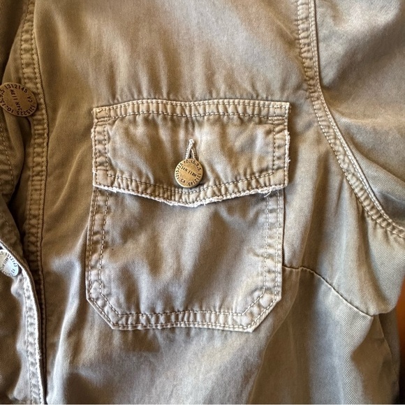 Current Elliot Green Barn Utility Jacket Size 3 Small - Picture 3 of 9